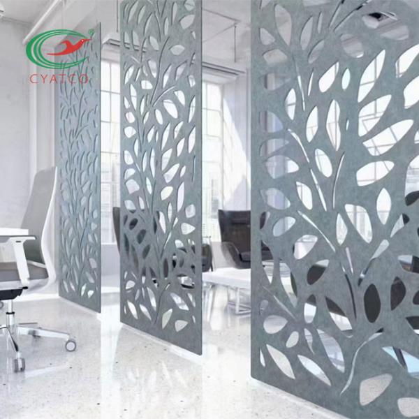 Quality Office Felt Divider PET Acoustic Panels Practical Multipurpose for sale