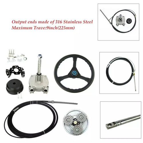 Quality 200Hp 17ft Planetary Gear Steering System / Marine Steering System for sale