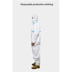 Buy cheap Breathable Disposable Medical Gowns Siamese Safety Suit Anti Virus Protective from wholesalers