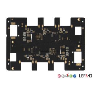 Multilayer Black PCB Circuit Board Automotive Electronic PCB Assembly UL