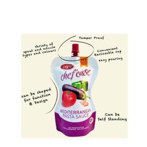 Buy cheap stand up resealable plastic spout pouch bag for liquid/juice with large cap from wholesalers