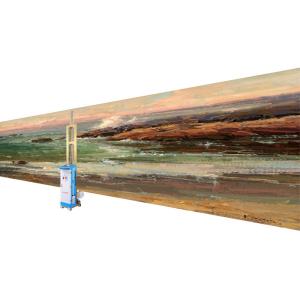 Buy cheap Rail Liftable 3d Wall Printer , Automatic Wall Picture Painting Machine from wholesalers