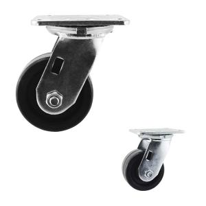 Buy cheap Hard 100mm Diameter High Temperature Caster Wheels With Roller Bearing from wholesalers
