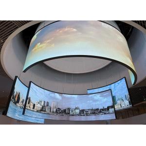 Customized HD P3 Flexible Curved RGB LED Screen Low Consumption Design