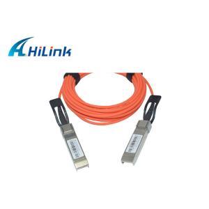 PVC Jacket Material Qsfp Optical Cable 10Gbps 1M 2M 5M Length SFP-10G-AOC