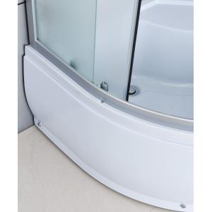 Buy cheap Bathroom White Quadrant Shower Enclosure Aluminum Frame from wholesalers