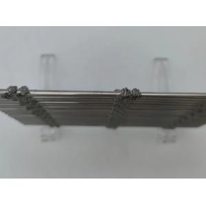 Room Divider Solution Flexible Metal Mesh Fabric PVD For Covering Wall