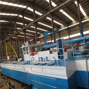 Diesel Engine Draft 1.3m Sand Dredger River Sand Mining machine