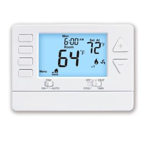 Buy cheap Riseem Customizable 7 Day Programmable Thermostat with 5.65 Sq.in. Display Size and 18-30 VAC NEC Class II Power Supply from wholesalers
