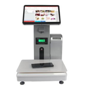 Buy cheap AI Scale All in One Desktop POS System Cash Register with Android 11 Operation System from wholesalers
