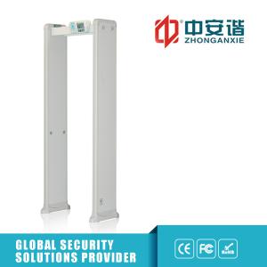 Buy cheap 6 Zones Archway Metal Detector Door Frame 400 Sensitivity With PC Network Function from wholesalers