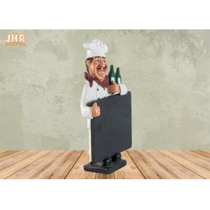 Buy cheap Small Polyresin Statue Figurine With Chalkboard Blackboard from wholesalers