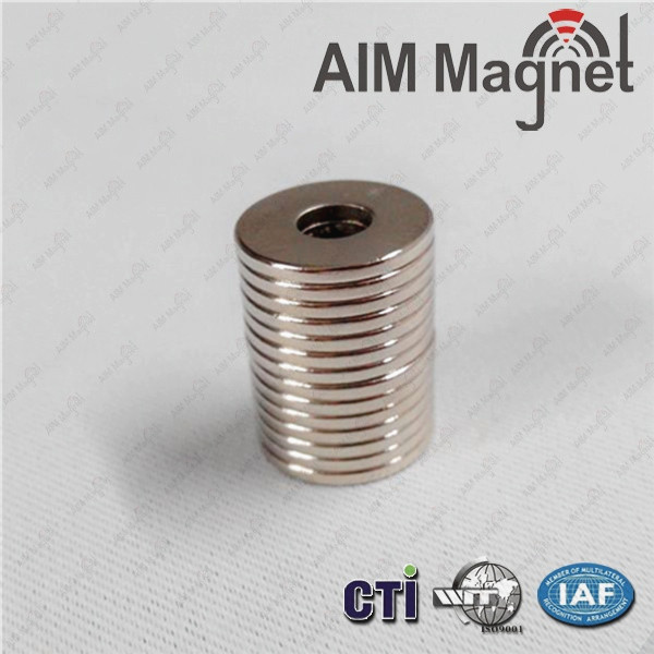 Buy cheap ring shape magnets industrial application ndfeb magnets from wholesalers