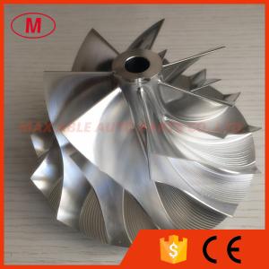 Buy cheap S400 174513 80.30/111.10mm 7+7 blades high performance Turbo milling/aluminum 2618/Billet compressor wheel from wholesalers