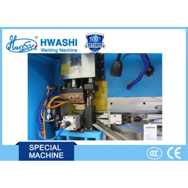 Hwashi Automatic Resistance Spot Welder , Copper Braided Wire Welding Machine
