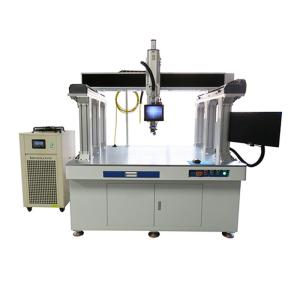 Buy cheap Metal Automatic Flatbed Fiber Continuous Welding Machine Water Cooling 1000W from wholesalers