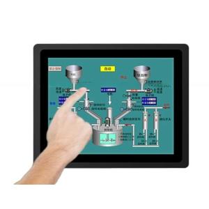 3mm Bezel Aluminum Frame 15 Inch Linux Panel PC Android For Industrial Site