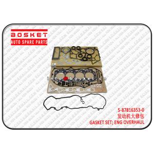 Buy cheap Isuzu 4JJ1T  Engine Overhaul Gasket Set 5878163530 5-87816353-0 from wholesalers
