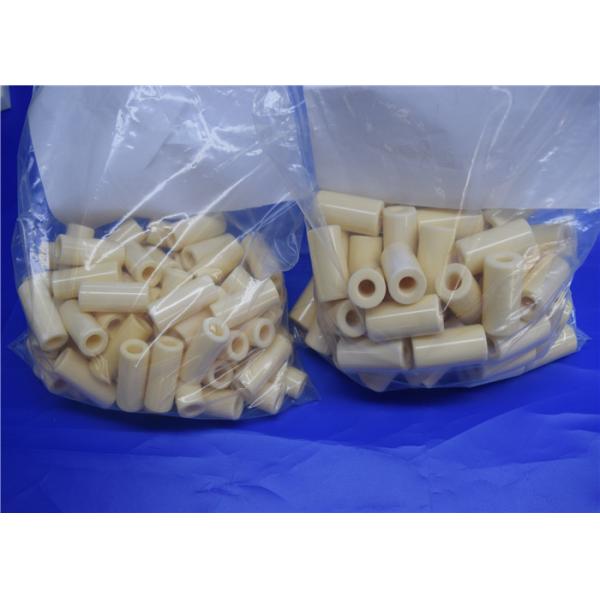 Y-PSZ Zirconia Ceramic Parts , ZrO2 Ceramic Bushing / Sleeve / Tube For Pump Piston