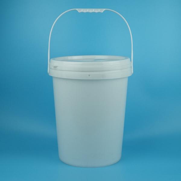 Quality 16kg Plastic Lubricant Bucket With Waterproof Paint for sale