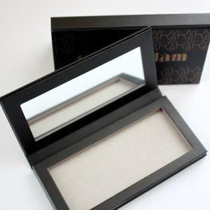 Buy cheap All Black Printing Empty Blush Palette Cardboard Large Magnetic Palette from wholesalers