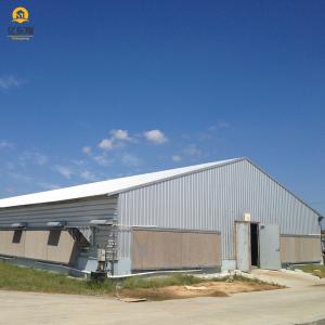 Buy cheap Customizable Galvanized Steel Poultry House with Automated Ventilation product