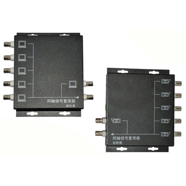 Coaxial Cable 8 / 16 Channel Analog Video Multiplexer With Transmitter /