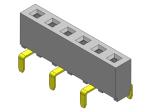 Buy cheap Female Header Connector 2.54mm Single Row Dual Entry TYPE 1*2PIN To 1*40PIN H=5.00mm from wholesalers