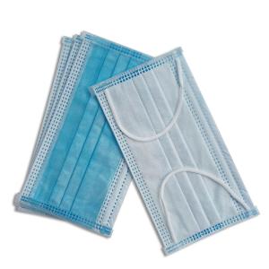 Buy cheap Impermeable 3 Ply Disposable Protective Mask With Latex Free Earloop from wholesalers