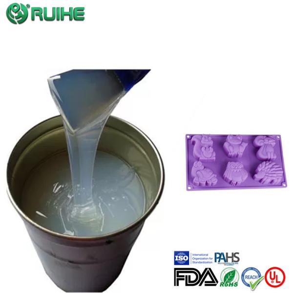 Quality Rtv2 Molding Liquid Silicone Rubber Raw Material To Concrete Mold Good Resilience for sale