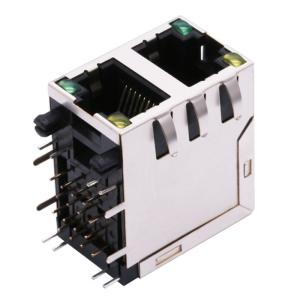 Buy cheap Shielded 8p8c Female Rj45Connector E5J88-L4L3F2-L from wholesalers