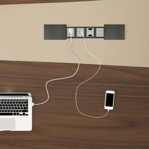 Buy cheap Support customization Luxury Modern Style Irregular Wooden Meeting Table with Dark Color for Home Office School Hotel Meeting Room Steel Material from wholesalers