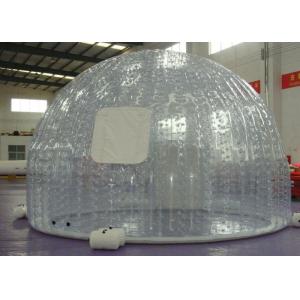 Outdoor Event advertising inflatable bubble tent with transparent color or