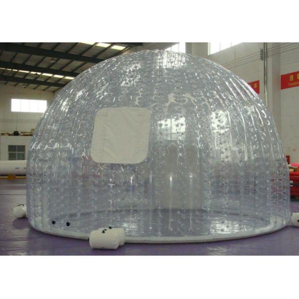 Outdoor Event advertising inflatable bubble tent with transparent color or