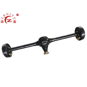 Buy cheap 3/4 Full Floating Trailer Differential Rear Axle With Mechanical Brake For 1t Loading from wholesalers
