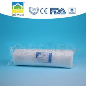 Buy cheap Surgical Odorless Absorbent Cotton Gauze , White Color Cotton Bandage Roll from wholesalers