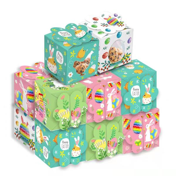 Buy cheap Handmade Cartoon Easter Egg Box , Paperboard Easter Chocolate Hampers from wholesalers