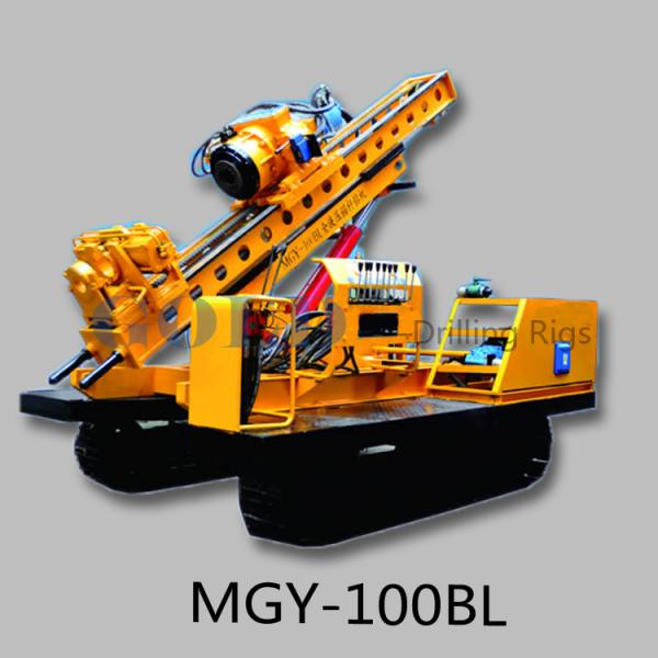 Quality MGY-100BL slope stabilization Hydraulic anchor drilling rig for sale