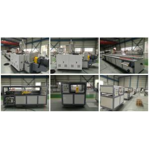 Buy cheap Outdoor Garden WPC Decking Profile Extrusion Line 1240MM Waterproof from wholesalers