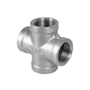 Buy cheap Threaded Connection Cross-connection Pipe Fitting in Carton Box Package from wholesalers