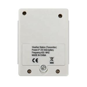 Wireless Weather Station With Temperature Barometric Humidity Alarm Clock And