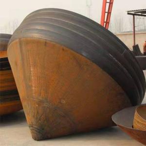 Buy cheap Customized Carbon Steel Tank Bottom Cone Head Dished Ends for Competitive and Support from wholesalers