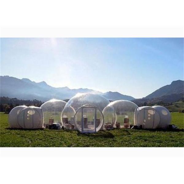 Buy cheap New Design Half Transparent Inflatable Bubble Tent with Five Rooms for Sale from wholesalers