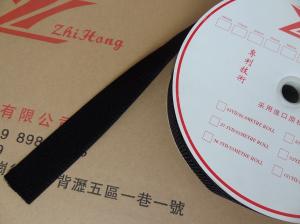 China Plain Weave Elastic Hook And Loop Strap Endurable Material With High Cycle Life on sale
