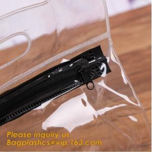 Buy cheap non-heavy metals Zip lockk file document pvc bags,plastic document bag with zipper,waterproof document bag with custom from wholesalers