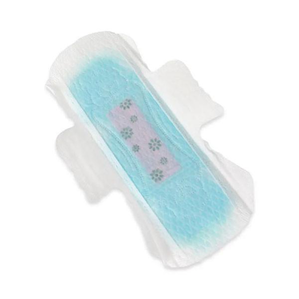 Quality Disposable Pure Cotton Sanitary Pads Super Absorb Feminine Pads With Wings for sale