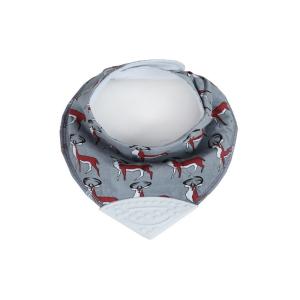 Buy cheap Personalized Colorful 100% Cotton Baby Teething Bibs Adjustable Size Eco product