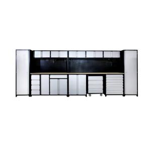 Buy cheap Grain Powder Spray Surface Treatment Cold Rolled Steel Garage Cabinet Set for Tool Storage from wholesalers