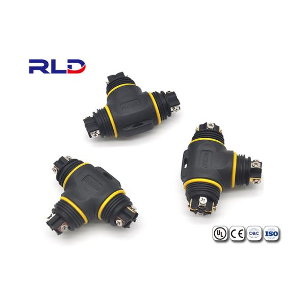 Buy cheap T Type Waterproof Power Connector IP68 2 3 4 Pin Assembly Connector from wholesalers