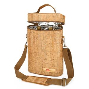 Buy cheap Daily Insulated Wine Bottle Carrier Waterproof Cork Cooler Bags With Soft Handle from wholesalers